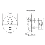 Load image into Gallery viewer, Components S/B w Diverter Thin Trim - Pin Handle