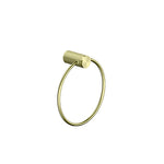 Load image into Gallery viewer, OPAL TOWEL RING BRUSHED GOLD