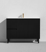 Load image into Gallery viewer, Crete Modern Floorstanding Vanity Matte Black