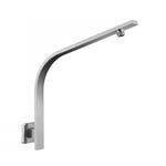 Load image into Gallery viewer, Square Brushed Nickel Gooseneck Wall Mounted Shower Arm