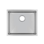 Load image into Gallery viewer, Round Corner Chrome Stainless Steel Handmade Single Bowl Kitchen Sink 510*440*230mm