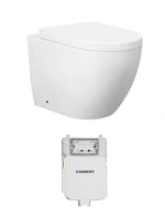 Load image into Gallery viewer, Voghera Wall face Pan Thick seat and Geberit Cistern only (Button Order Separately)