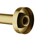 Load image into Gallery viewer, LUCID PIN Series Round Brushed Brass Bathtub/Basin Wall Spout