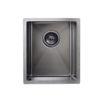 Load image into Gallery viewer, Kitchen Sink - Single Bowl 380 x 440 - PVD Gunmetal Black