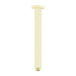 Load image into Gallery viewer, SQUARE CEILING ARM 300MM LENGTH BRUSHED GOLD