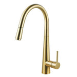 Load image into Gallery viewer, Brushed Brass Pull Out Kitchen Mixer