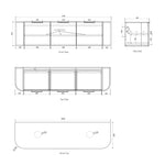 Load image into Gallery viewer, Bondi Woodland Oak Wall Hung Vanity