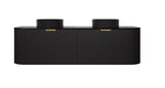 Load image into Gallery viewer, Agena Modern Fluted Wall Hung Vanity Matte Black