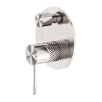 Load image into Gallery viewer, OPAL SHOWER MIXER WITH DIVERTOR BRUSHED NICKEL