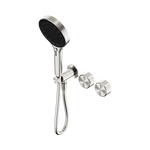Load image into Gallery viewer, Serenity Progressive Shower System With Metal Handle And Serenity Hand Shower Brushed Nickel
