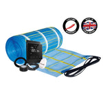 Load image into Gallery viewer, Thermonet 150W/m2 Undertile Heating Kit with Black Thermostat
