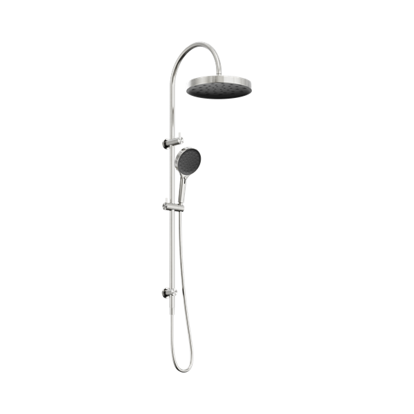 Serenity Twin Shower Brushed Nickel