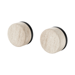 Load image into Gallery viewer, Serenity Wall Top Assembly With Rome Travertine Handle Matte Black