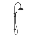 Load image into Gallery viewer, YORK TWIN SHOWER WITH METAL HAND SHOWER MATTE BLACK
