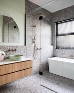 Load image into Gallery viewer, Shower Waste with Tile Insert - PVD Brushed Nickel