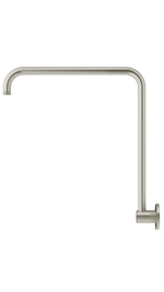 Load image into Gallery viewer, Square Overhead Shower Arm - PVD Brushed Nickel