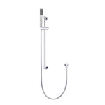 Load image into Gallery viewer, Round Hand Shower on Rail Column, Single Function Shower Hand - Polished Chrome