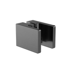 Load image into Gallery viewer, SQUARE SHOWER KNOB HANDLE GUN METAL