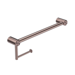 Load image into Gallery viewer, MECCA CARE 25MM TOILET ROLL RAIL 450MM BRUSHED BRONZE