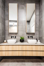 Load image into Gallery viewer, Square Quarter Turn Wall Top Assemblies - Matte Black