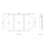 Load image into Gallery viewer, Bondi White Shaving Cabinet