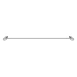 Load image into Gallery viewer, Brushed Nickel Single Towel Rail 600mm