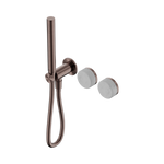 Load image into Gallery viewer, Serenity Progressive Shower System With Carrara Handle And Slim Shower Brushed Bronze