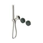 Load image into Gallery viewer, Serenity Progressive Shower System With Verde Alpi Handle And Slim Shower Brushed Nickel