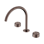 Load image into Gallery viewer, Serenity Bath/Kitchen Set Arc Spout With Metal Handle Brushed Bronze