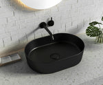 Load image into Gallery viewer, Quay Oval 500x340x120 Matte Black Basin