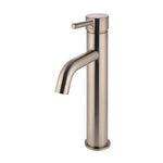 Load image into Gallery viewer, Round Tall Curved Basin Mixer - Champagne