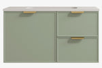 Load image into Gallery viewer, Madura Federation Wall Hung Vanity Olive Green