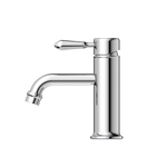 Load image into Gallery viewer, YORK STRAIGHT BASIN MIXER WITH METAL LEVER CHROME