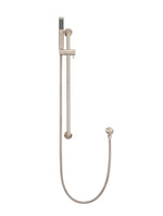 Load image into Gallery viewer, Round Hand Shower on Rail Column - Champagne