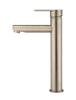Load image into Gallery viewer, Round Paddle Tall Basin Mixer - Champagne