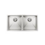 Load image into Gallery viewer, Kitchen Sink - Double Bowl 860 x 440 - PVD Brushed Nickel