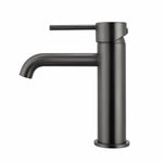 Load image into Gallery viewer, LUCID PIN Series Round Brushed Gun Metal Grey Basin Mixer