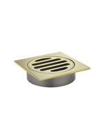 Load image into Gallery viewer, Square Floor Grate Shower Drain 80mm outlet - PVD Tiger Bronze