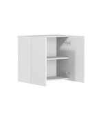 Load image into Gallery viewer, Bondi Laundry 630 Fluted White Wall Cabinet