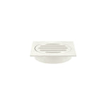Load image into Gallery viewer, Square Floor Grate Shower Drain 80mm outlet - Brushed Nickel
