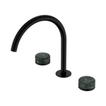 Load image into Gallery viewer, Serenity Bath/Kitchen Set Arc Spout With Verde Alpi Handle Matte Black