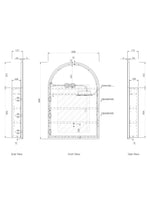 Load image into Gallery viewer, LED Archie 900x600 Shaving Cabinet