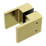 Load image into Gallery viewer, SQUARE SHOWER KNOB HANDLE BRUSHED GOLD