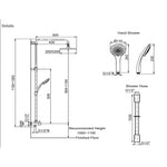 Load image into Gallery viewer, RAIN DUET ALTERNATIVE COLUMN -SQUARE SH