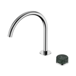 Load image into Gallery viewer, Serenity Progressive Bath/Kitchen Mixer Arc Spout With Verde Alpi Handle Chrome
