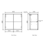 Load image into Gallery viewer, Laundry Kit 1305B Byron/Bondi Black Oak with Natural Carrara Marble Top