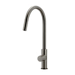 Load image into Gallery viewer, Round Pinless Piccola Pull Out Kitchen Mixer Tap - Shadow