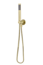 Load image into Gallery viewer, Round Hand Shower on Fixed Bracket - PVD Tiger Bronze