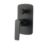 Load image into Gallery viewer, Esperia Matte Black Wall Mixer with Diverter