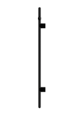 Load image into Gallery viewer, Heated Vertical Towel Rail - Matte Black